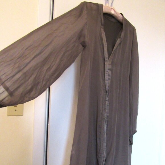 Italian Made KAR-MA Boutique Set of Tunic & Camisole, 100% Seta Silk, Large - Picture 1 of 4